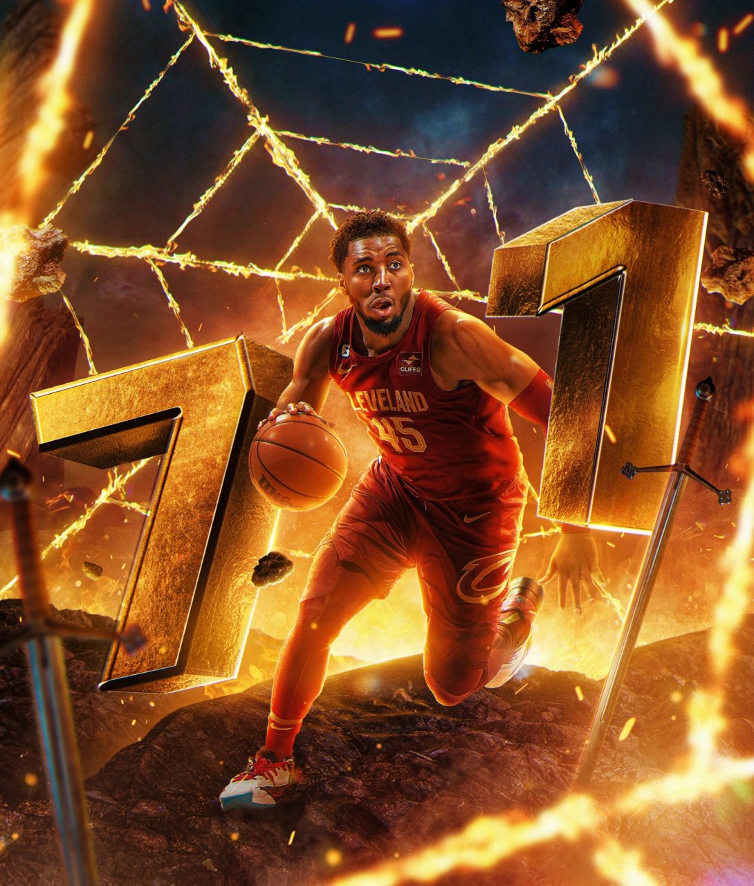 nba高质量球星海报分享,手机壁纸关注点赞 一组nba球星海报分享,持续