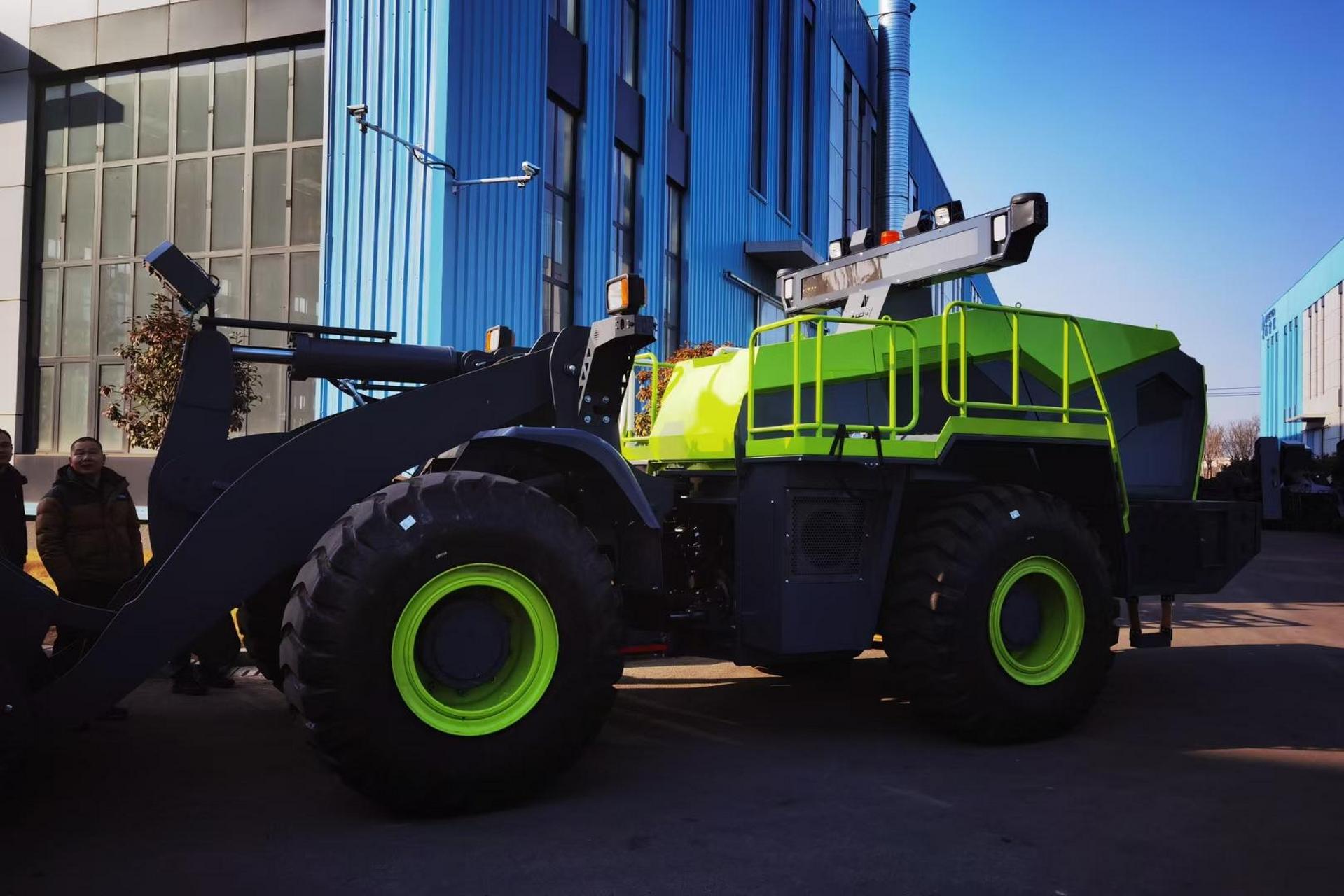 博雷顿958kle无人驾驶专用装载机来了!