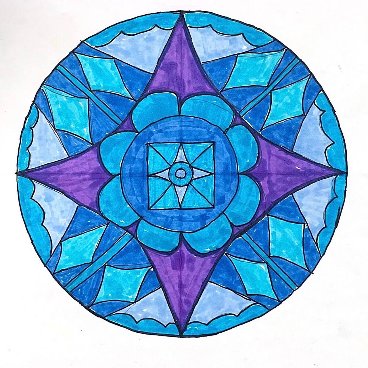 五年级美术 上册 《美丽的纹样》 分享一下学生作品,孩子们的课堂随堂