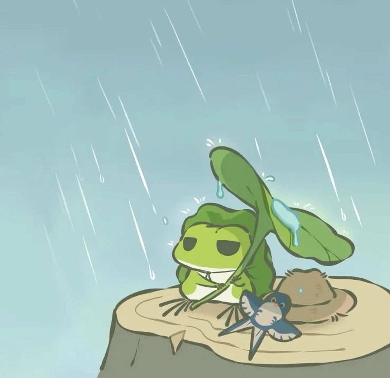 旅行青蛙兑换码(2023.4.5) 兑换码:一起听雨滴滴答