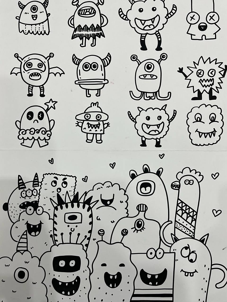 儿童画|创意美术|怪兽大学 电影🎬:《怪兽大学》 《怪兽大学》(英语