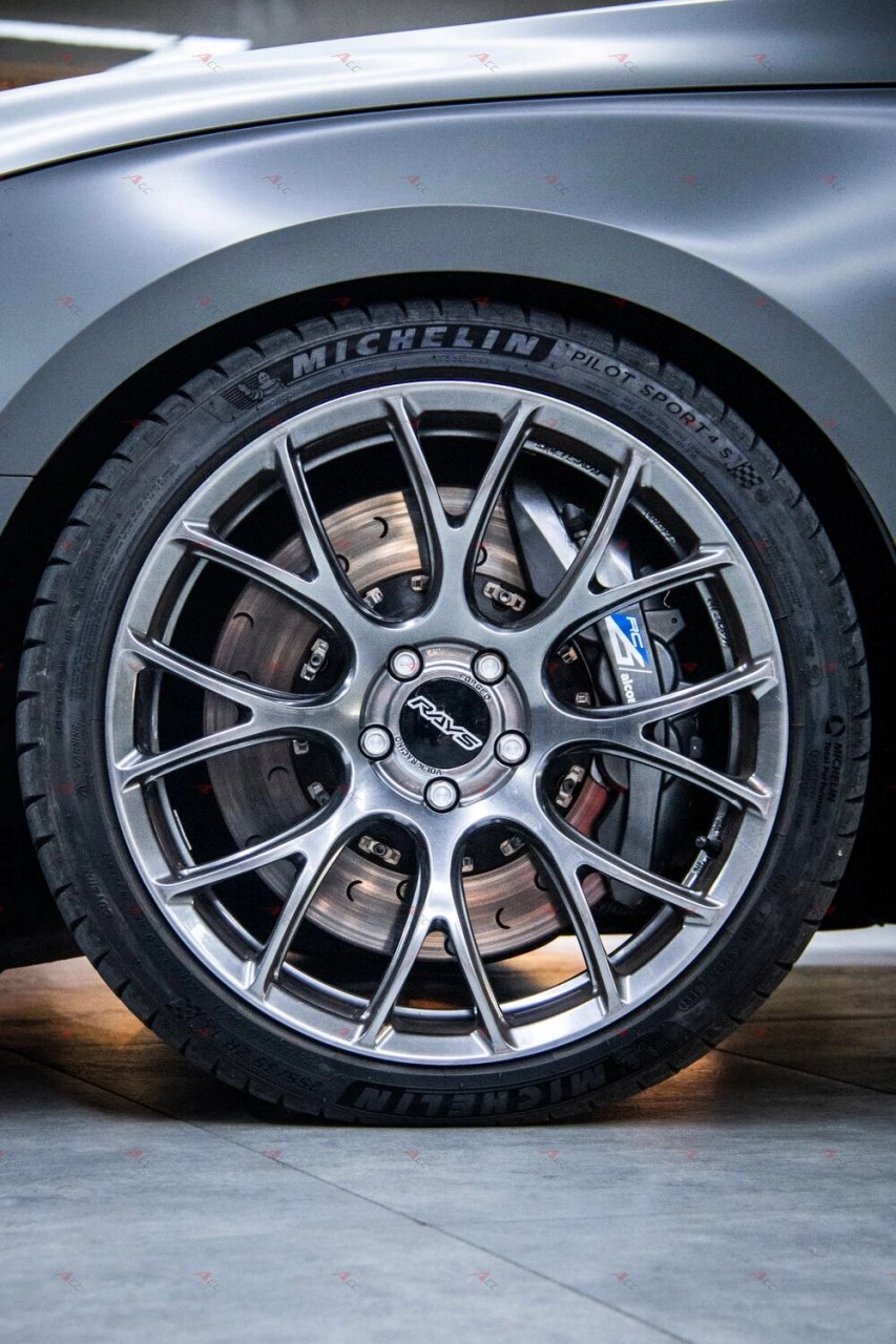 奥迪s5(b9pa)换装 rays g16轮毂  alcon rc6前刹车  alcon rc4后刹车