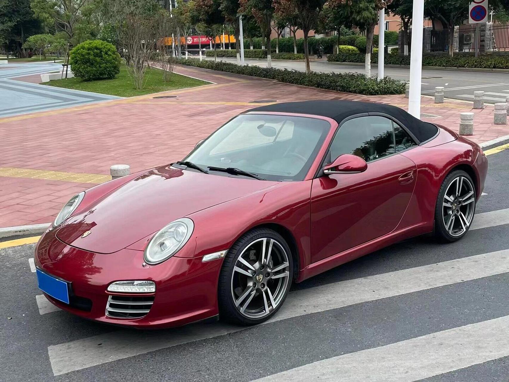 7215欢乐颂安迪同款限量911敞篷 保时捷911全球限量188台 上牌