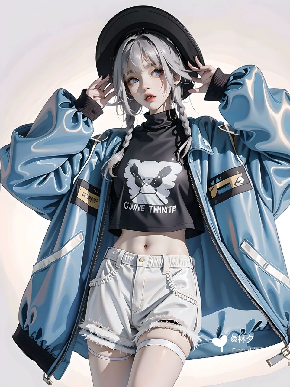 甜酷少女丨背心77短裤,拽姐夏日必备