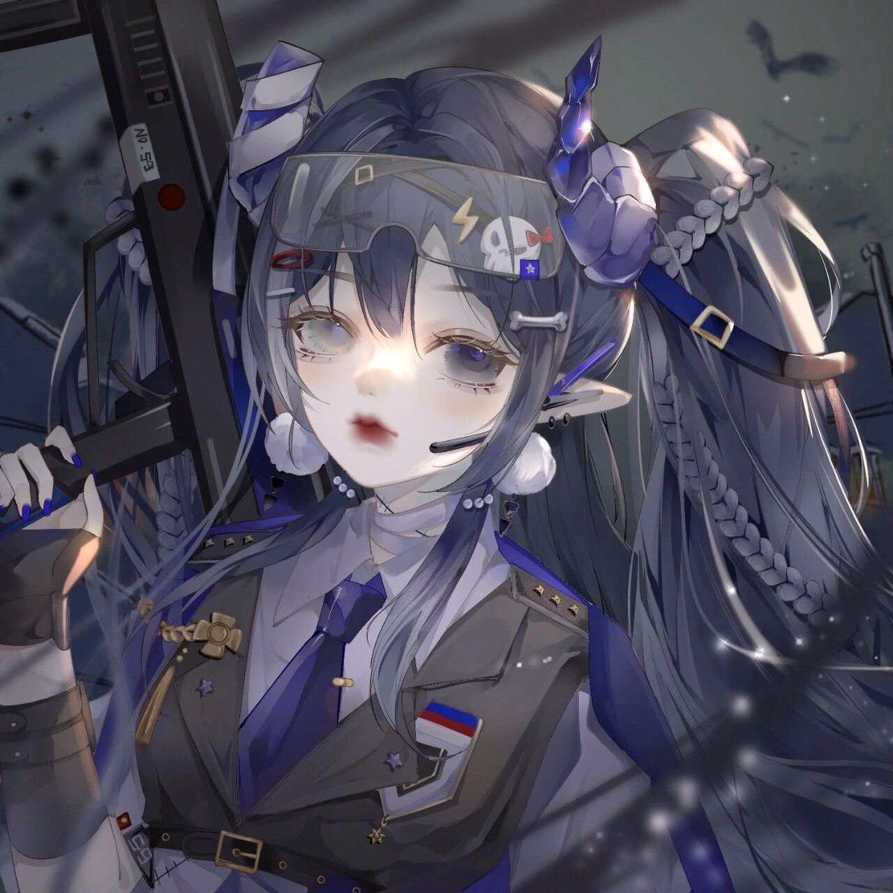 动漫头像女生头像机械少女