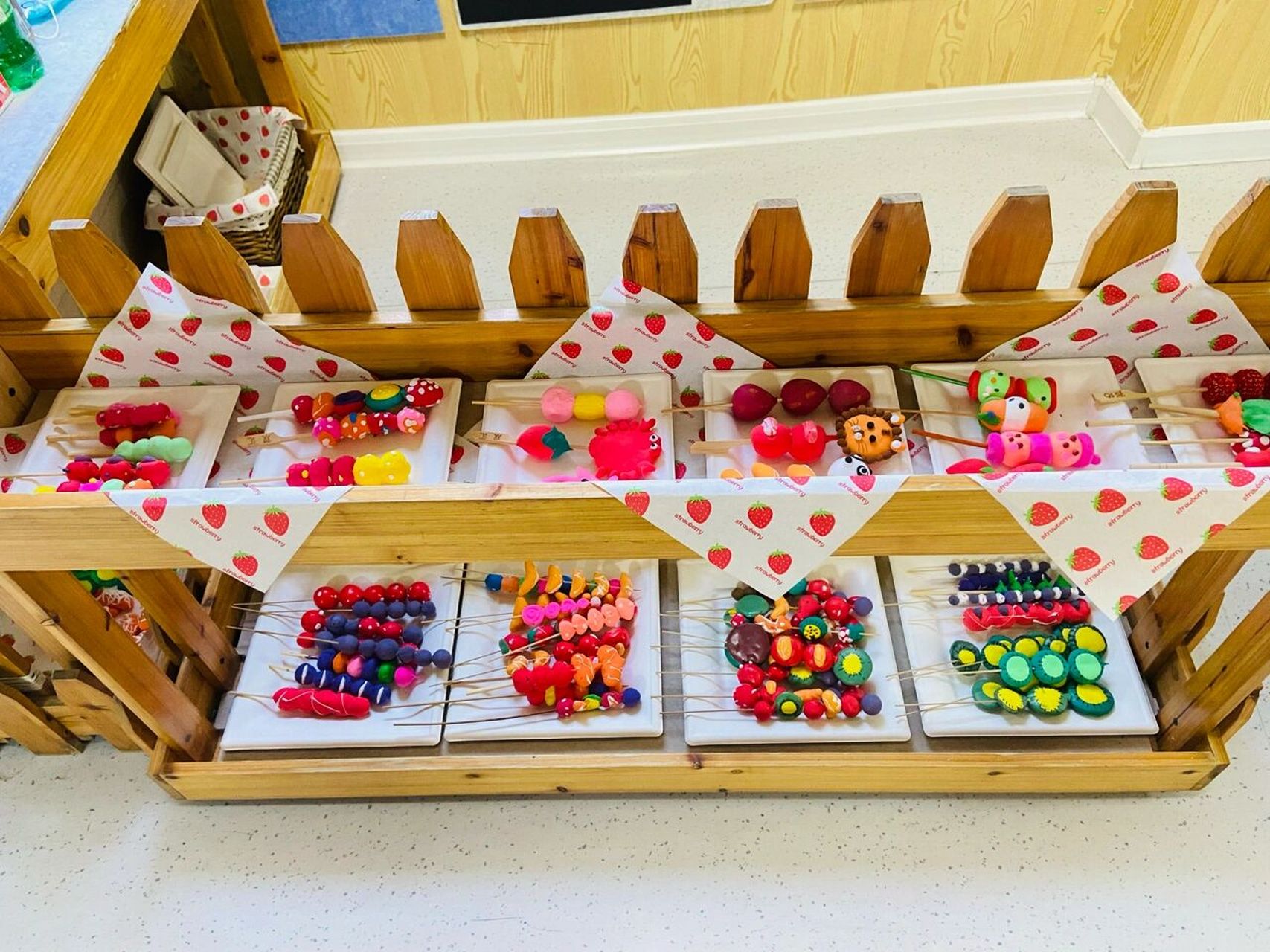 幼儿园区角美食一条街——冰糖葫芦 万能的幼儿园老师9191