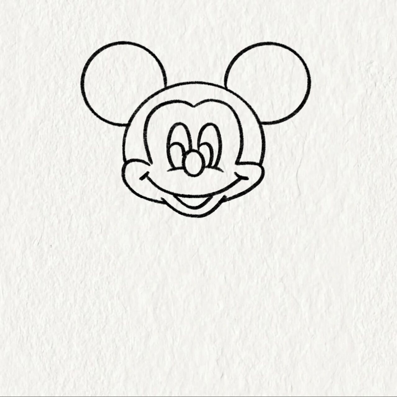 米老鼠简笔画分享