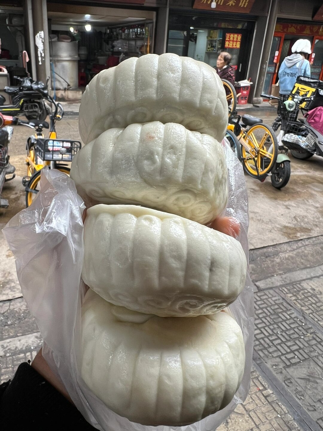 豆馍的包法