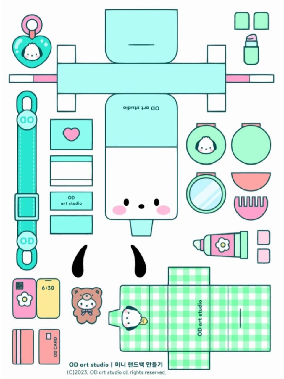 78帕恰狗打印素材,人手必备! 你get了嘛