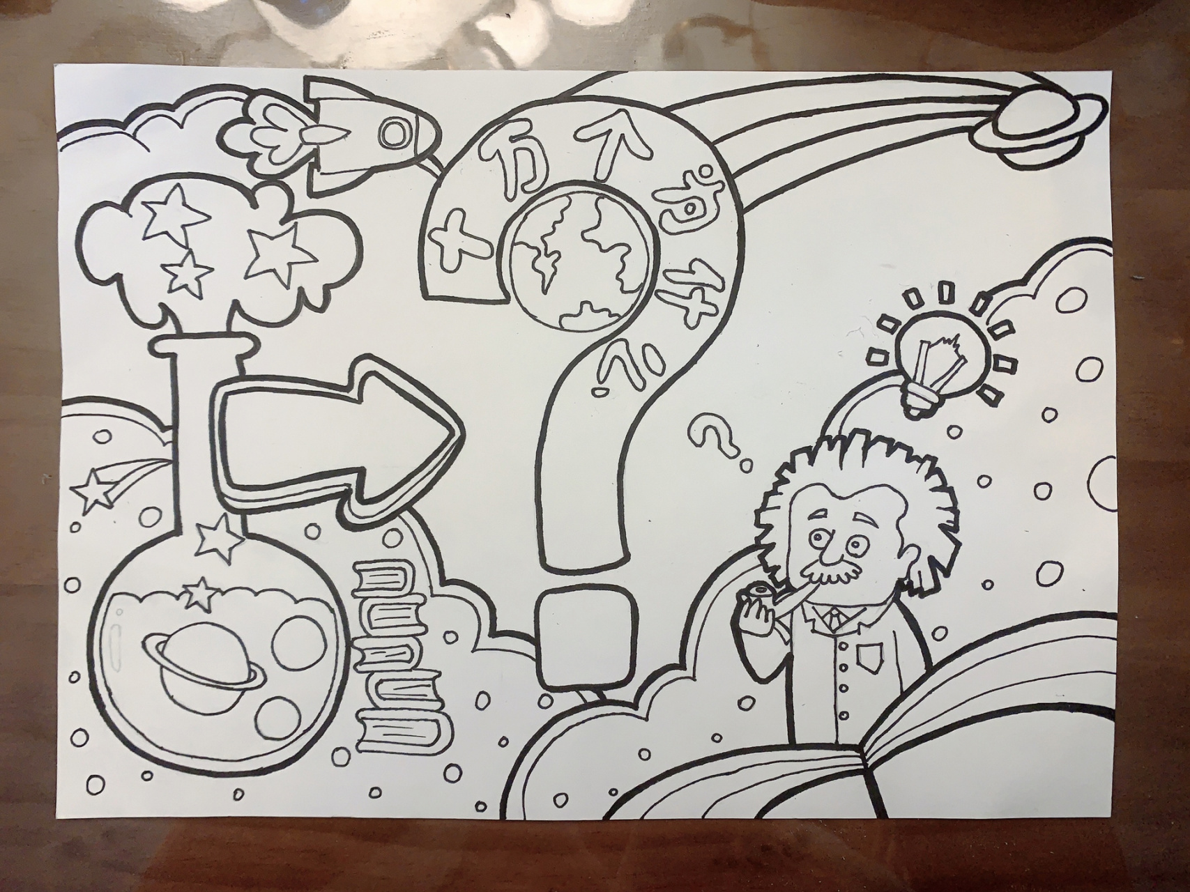 十万个为什么手抄报 喜欢书目推荐小报