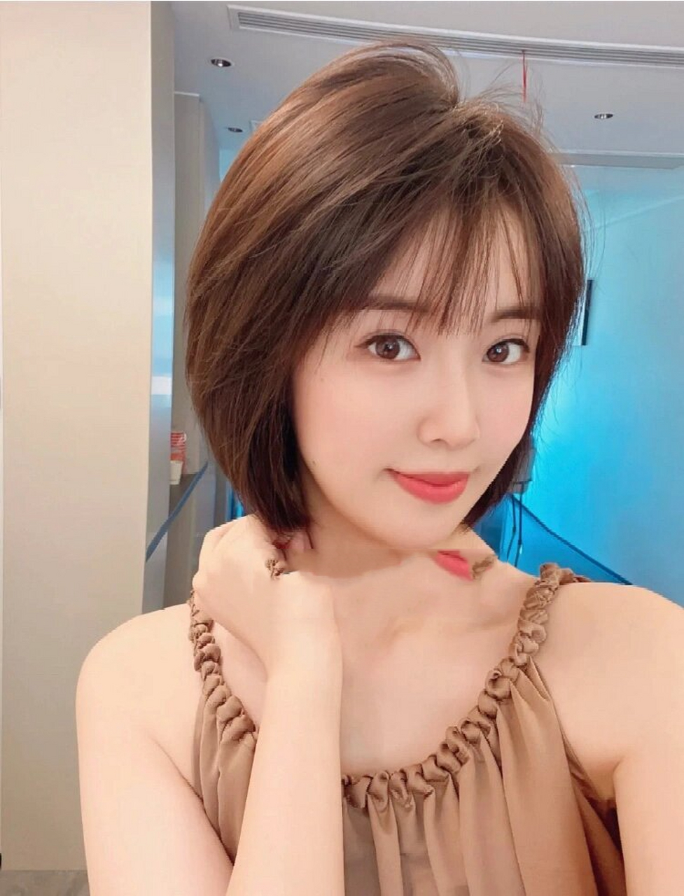 温柔减龄"免打理超短发发型"73适合方脸肉脸 94短发就会显得中性