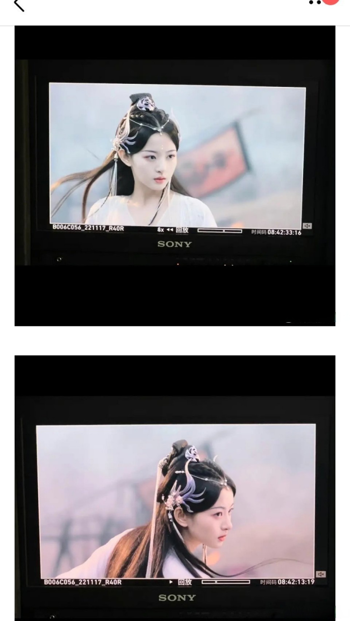 于正旗下00花赵晴新剧《浮世三千》开机,古装造型漂亮也有灵气,但网红