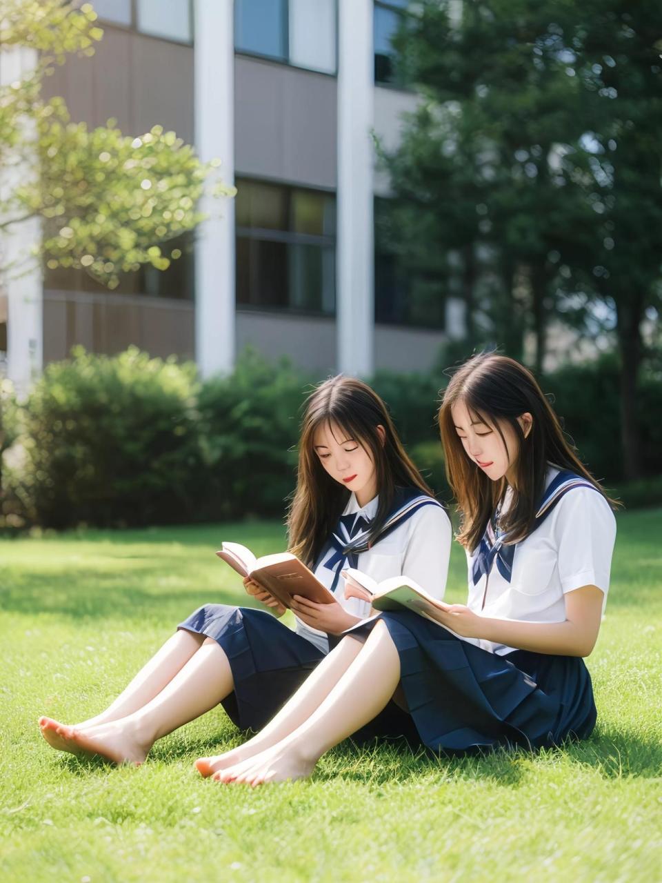 美少女同学,在午后阳光下绽放青春.还记得你的青葱岁月吗?