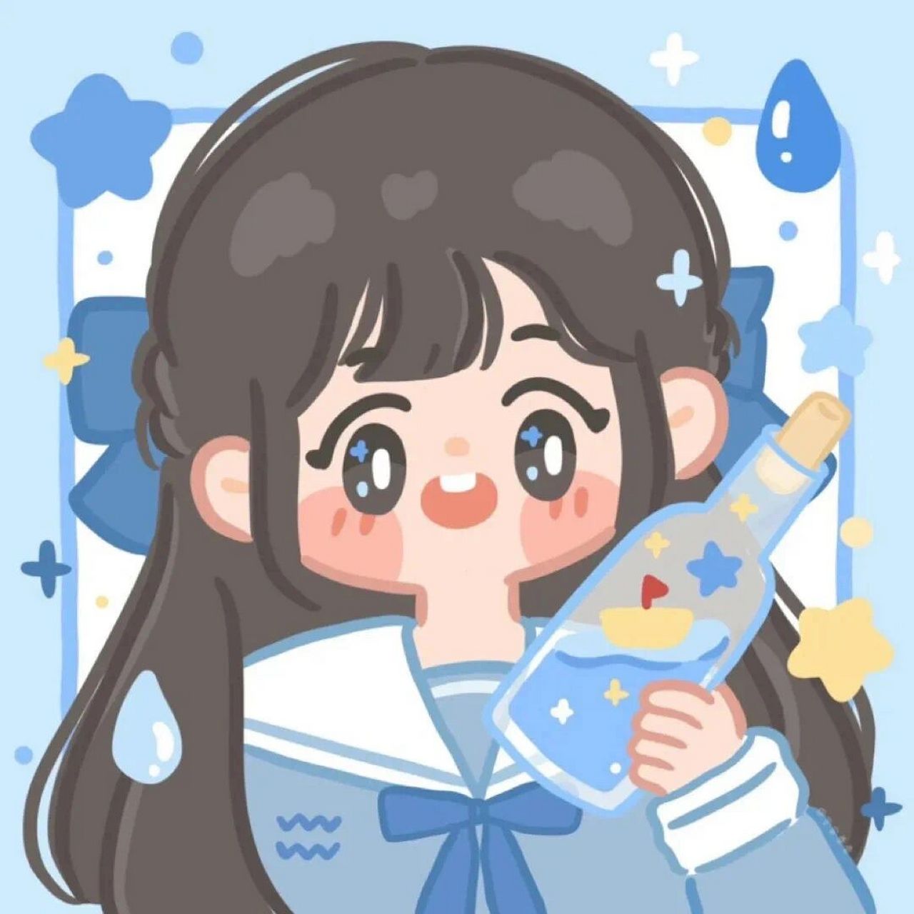 十二星座q版头像(下) 最好的恋人是最好的朋友,这句话谁懂?