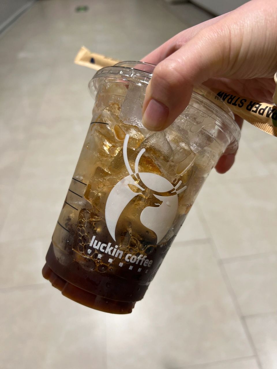 原来瑞幸也有全冰美式啊 一直不知道怎么在瑞幸点全冰美式,以前备注过