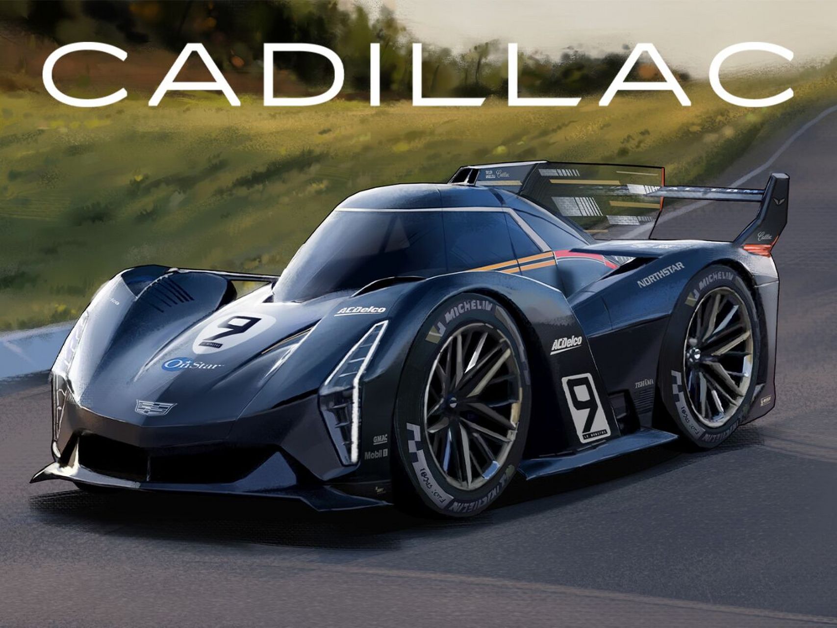 dna动了,是q版凯迪拉克gtp hypercar呀!