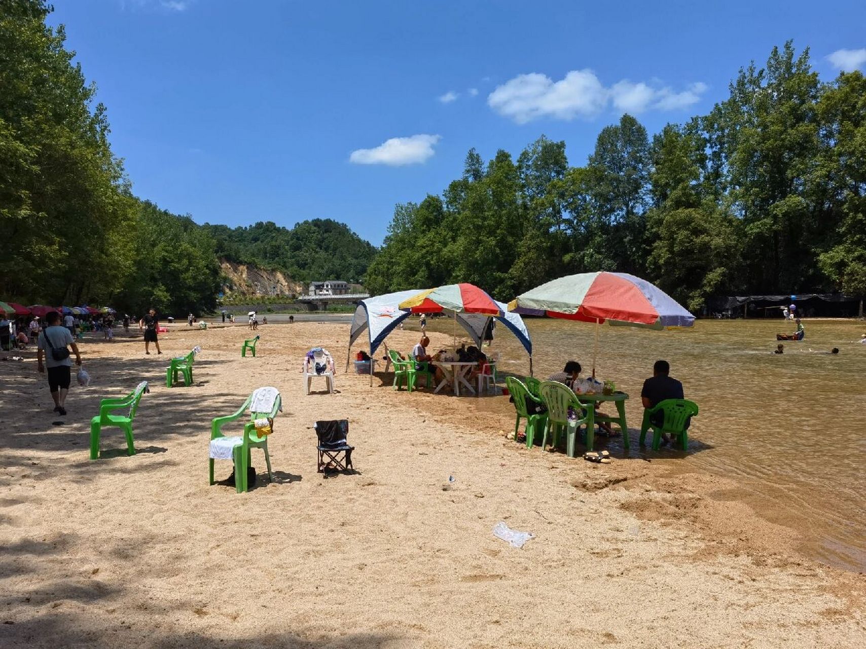 西安周边亲子游～城固县金沙滩 城固县二里金沙滩真是宝藏游玩地 我们