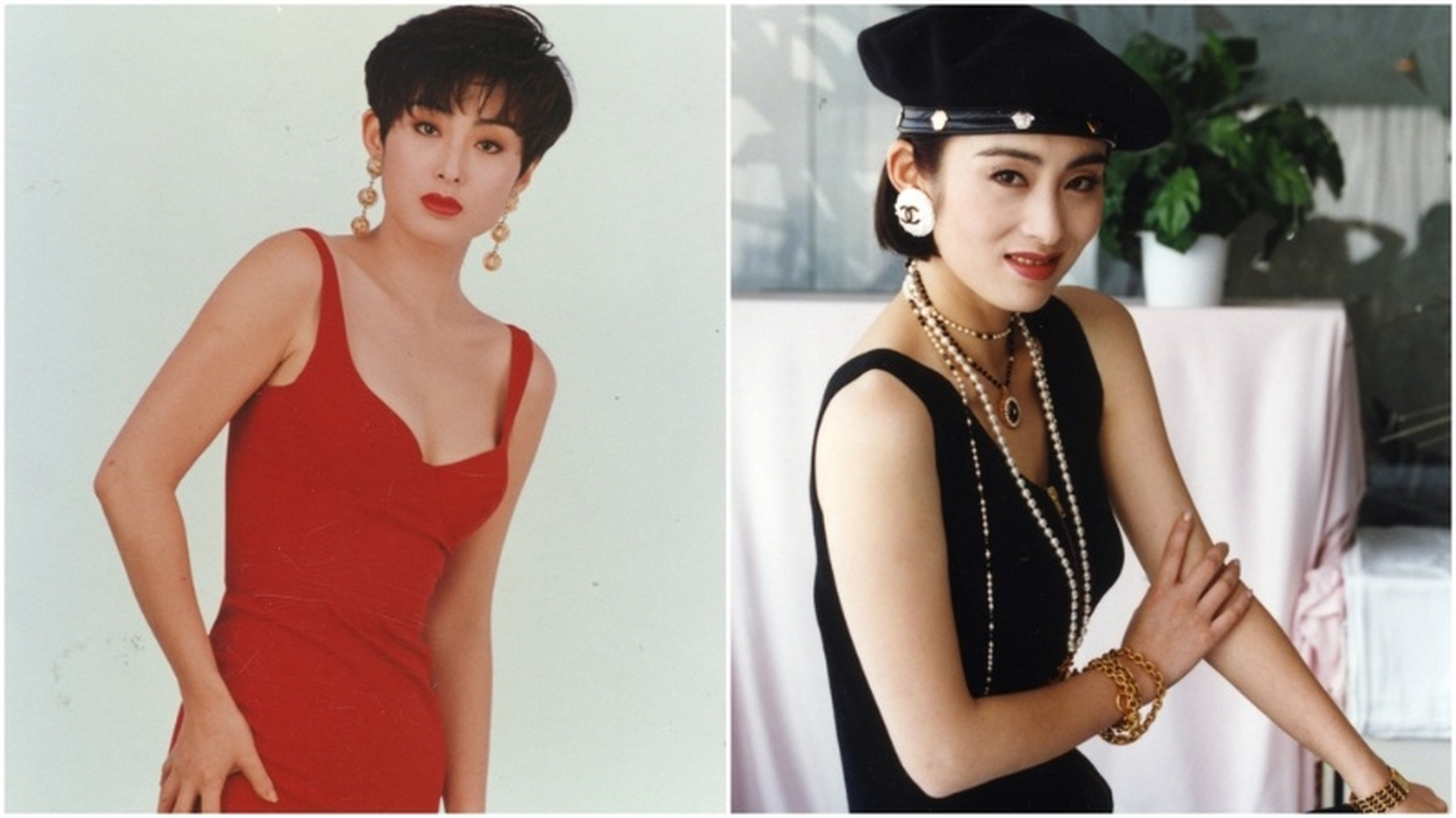 54岁张敏,同汤镇宗汤镇业兄弟聚餐近况曝光 王晶昔御用女星张敏在90