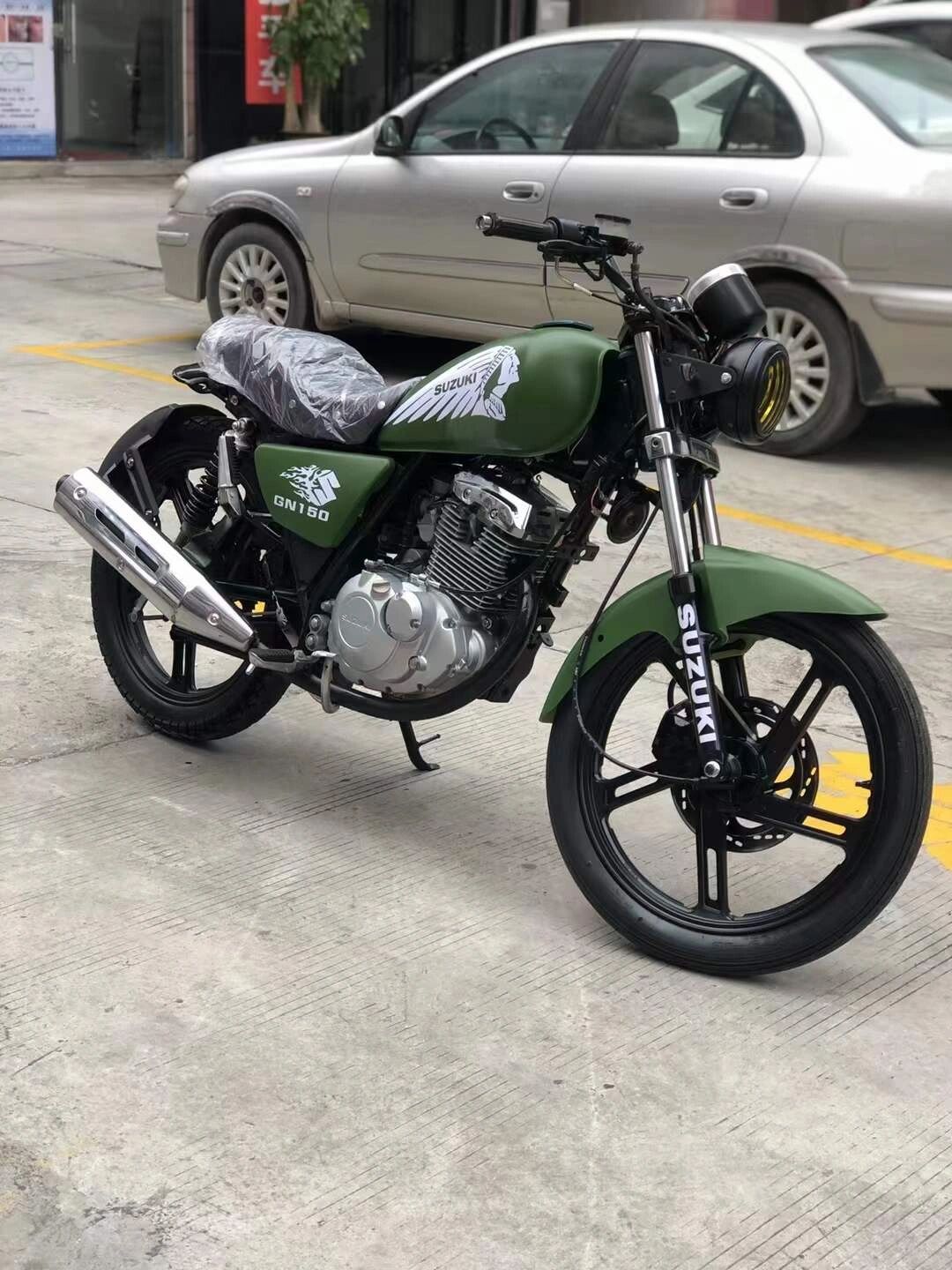 进口铃木复古机车150