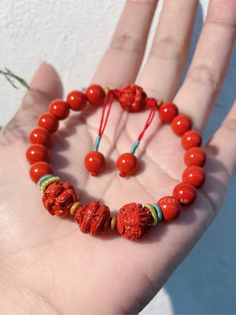 朱砂|本命年·三合 六合手串 - 7315命是注定的,运则是可以改变的
