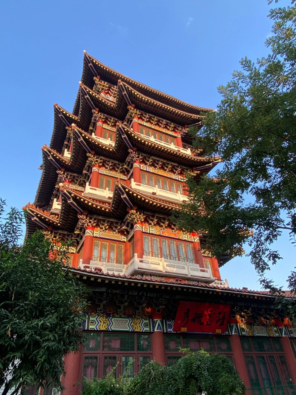 在沧州|景点打卡  沧州复建的清风楼,古风的设计,好棒91