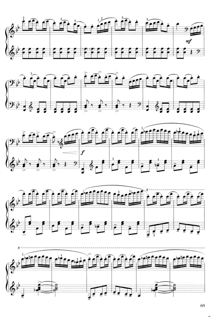 春舞原版(孙以强老师版)钢琴谱 . 功能限制只能发两次后面还有五页.