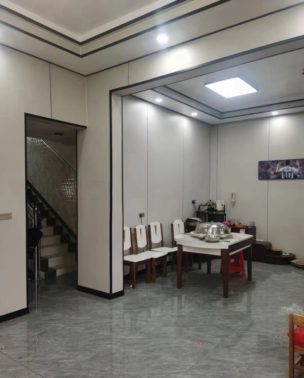 集成墙板实装图 买家秀来咯,集成墙面全屋整装,客厅卧室厨房卫生间均