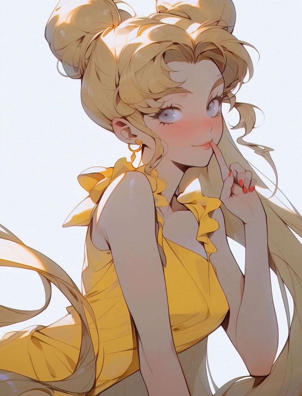 美少女战士系列|月野兔 前世是月亮上的不老王国银千年王国的公主倩妮