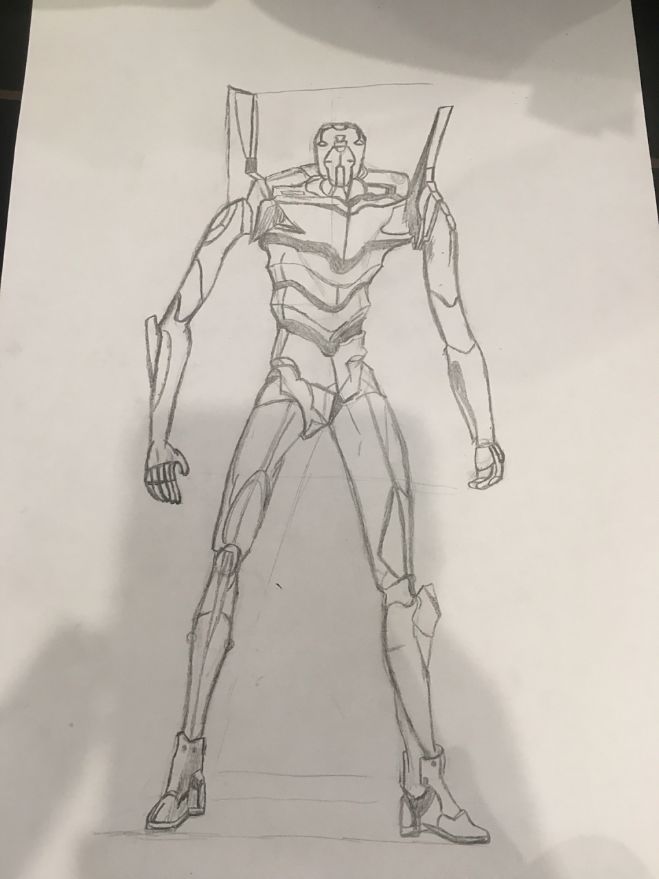 手绘/"螳螂"0号机 有手就行