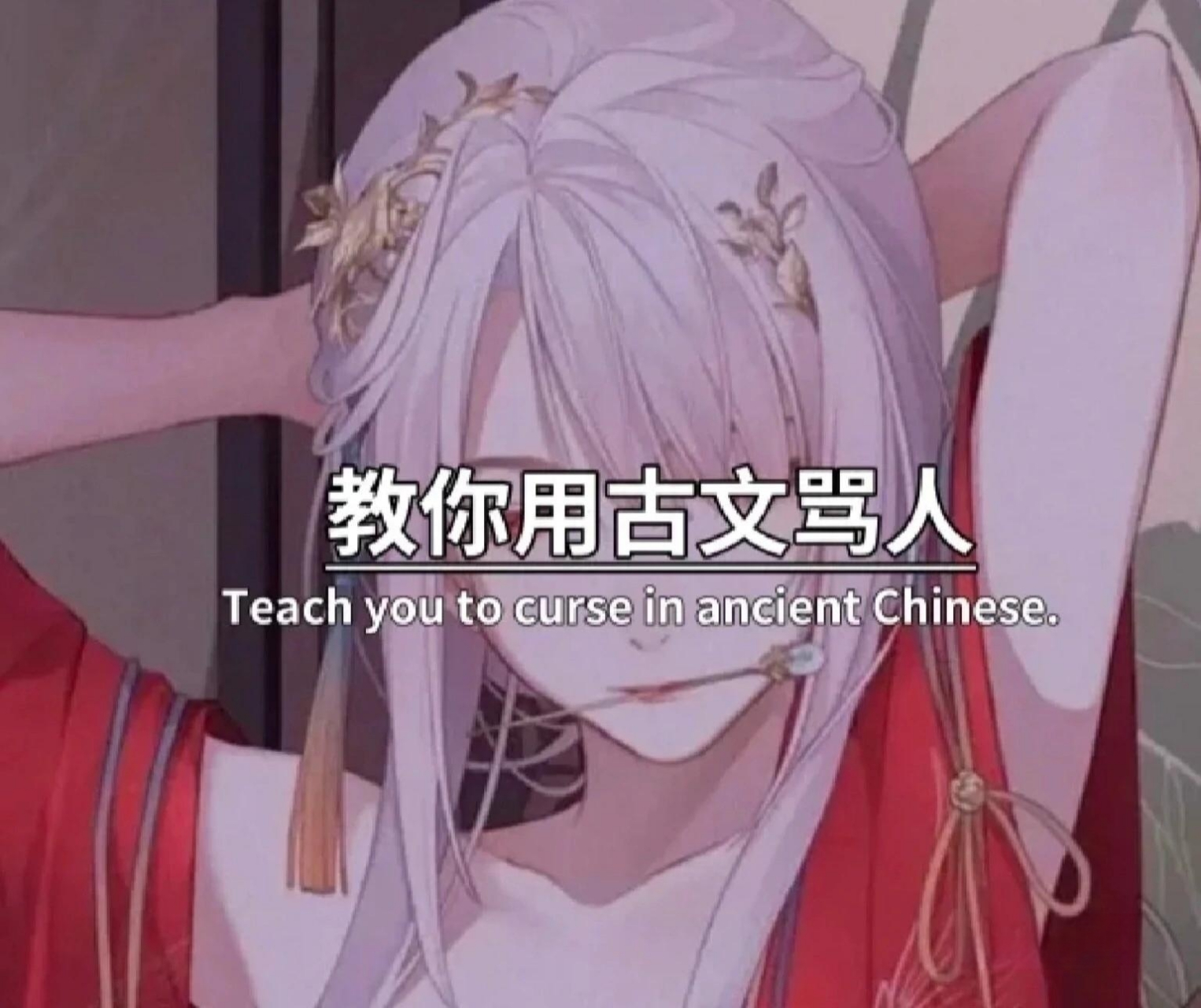 教你用古文骂人