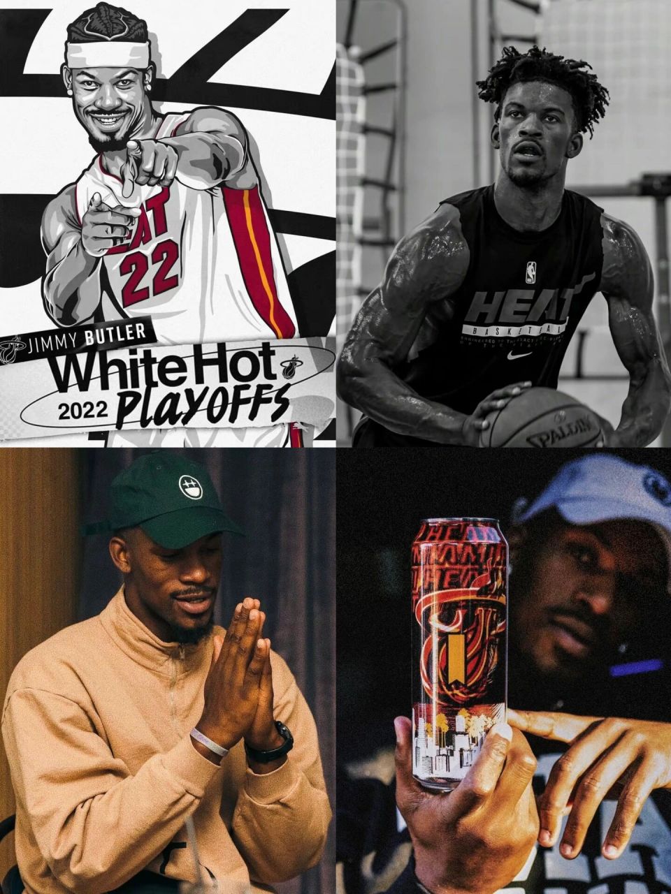 吉米·巴特勒头像来咯97 用一句话来形容这个硬汉!