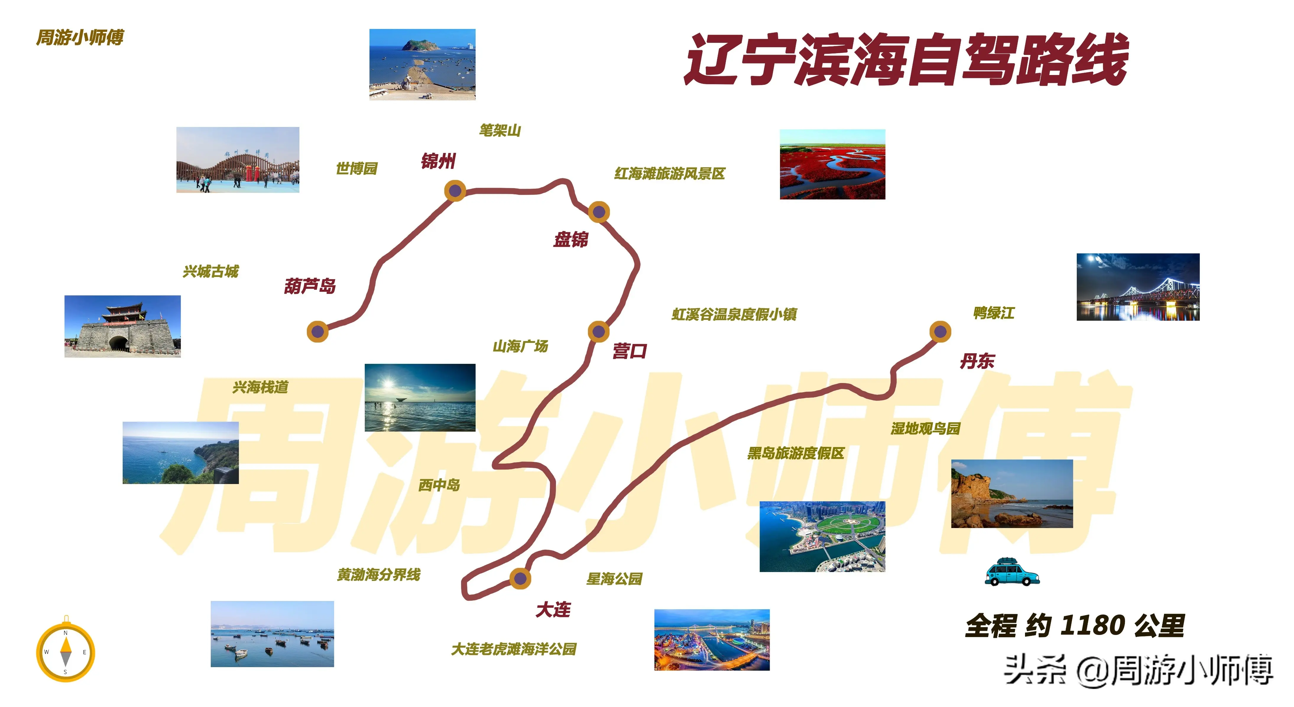 辽宁精华自驾路线有哪些省内5条精华自驾路线地图攻略推荐