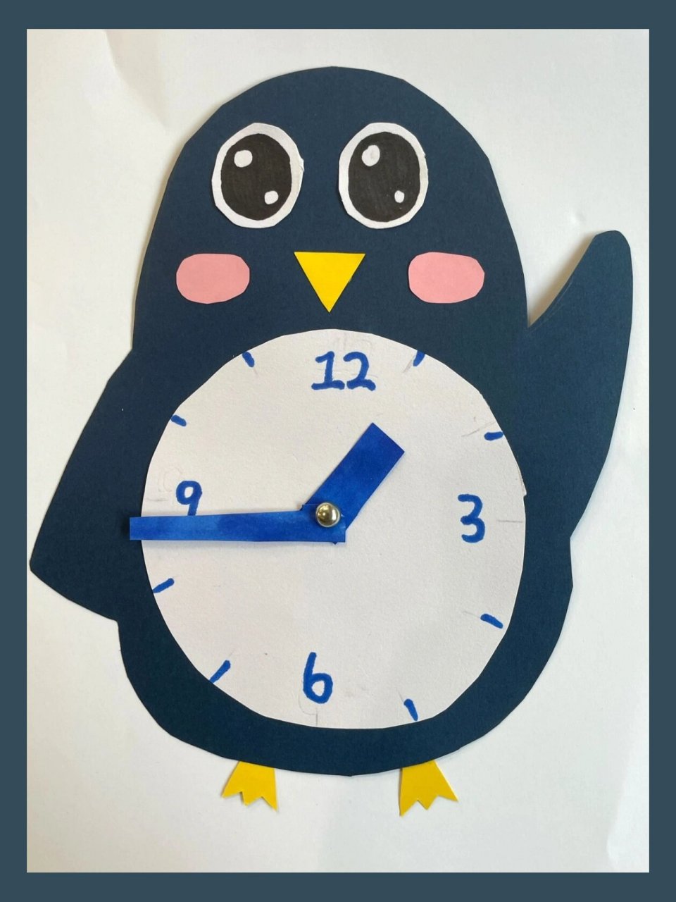 时钟设计 儿童创意 活动钉 #画画# #手绘# #创意# #儿童创意美术