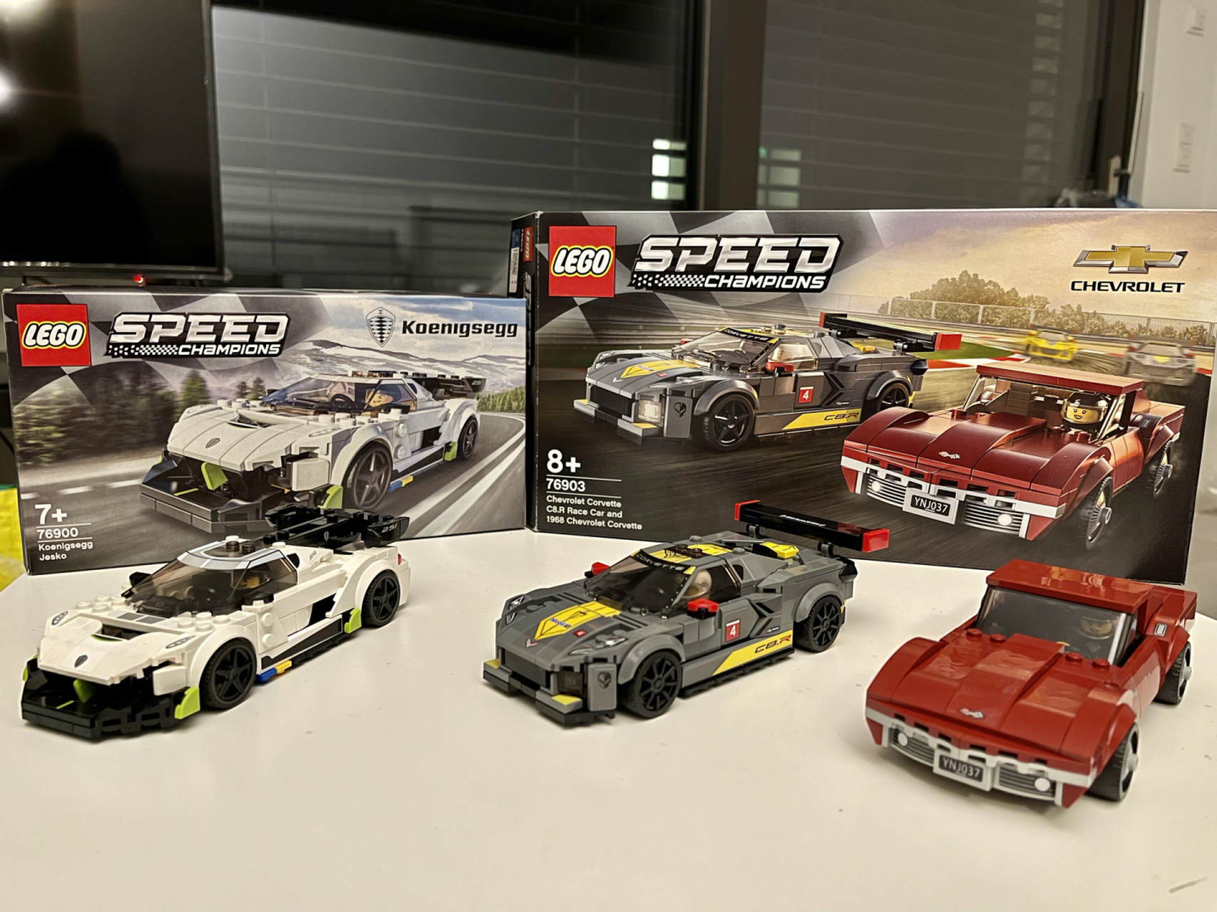 乐高speed新车 最喜欢老科尔维特,太带感了 #乐高