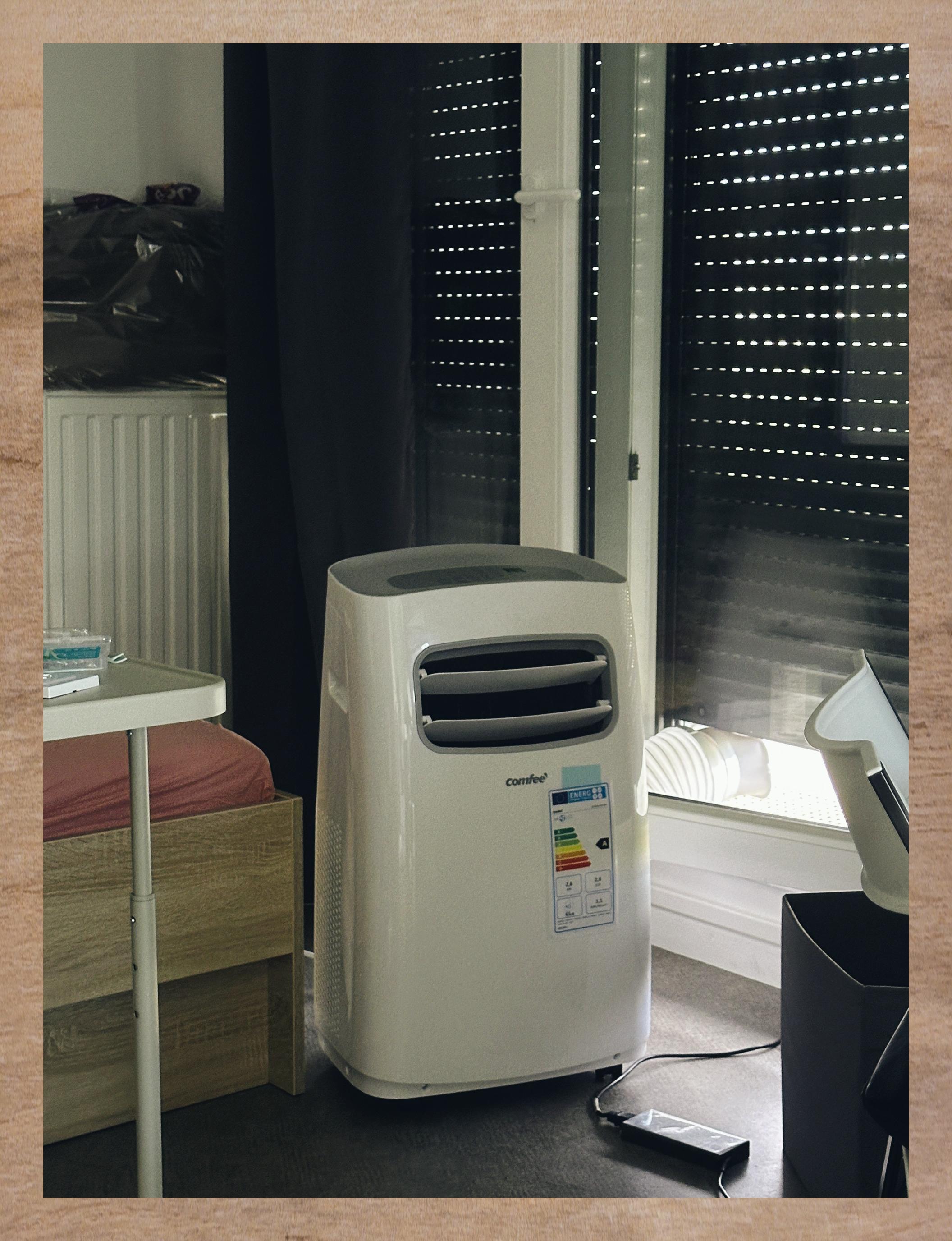 便携式空调投入使用