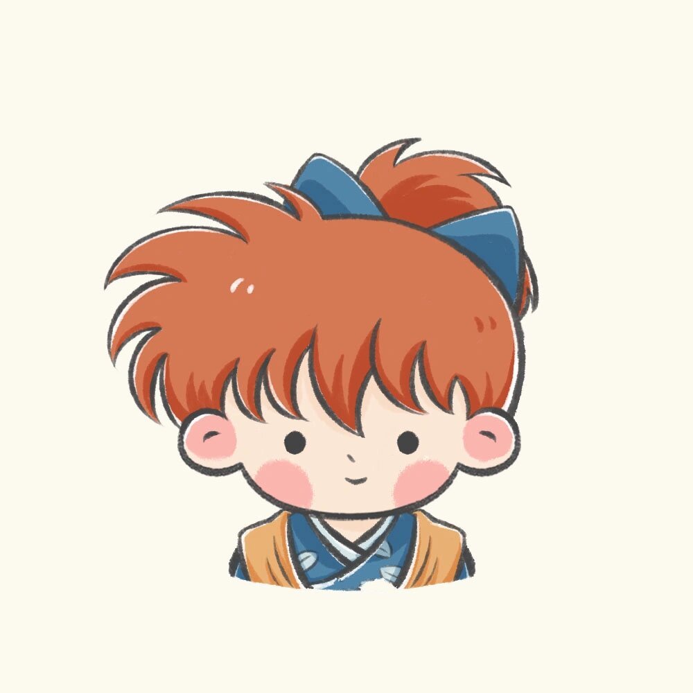 【犬夜叉|q版小头像|第二弹】 第二弹的人物: 七宝,云母,琥珀,神乐
