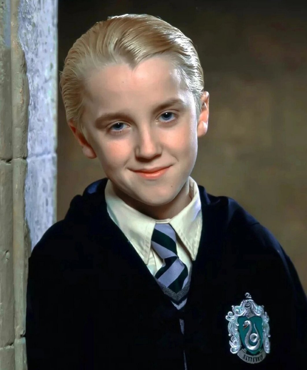 帅气十足的马尔福少爷(贝壳画照片) 很多朋友都非常喜欢我画的马尔福