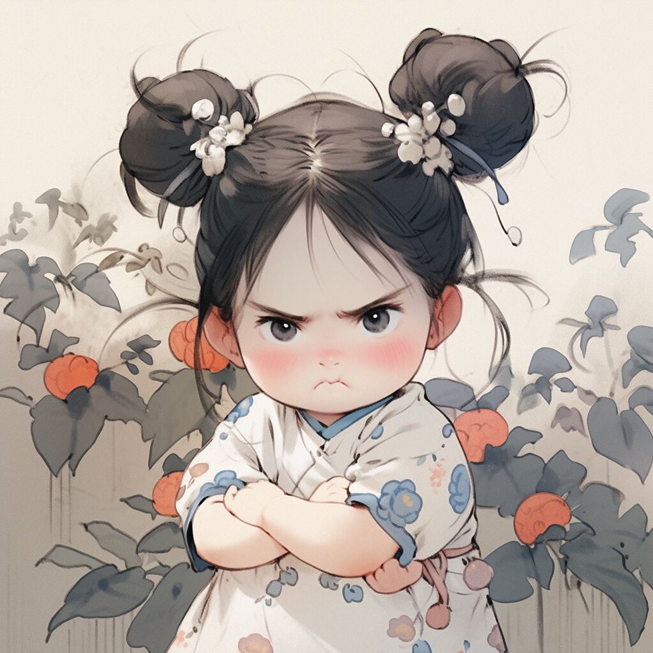 今天就来分享一些可爱女生生气头像,pick me up~ 02020202