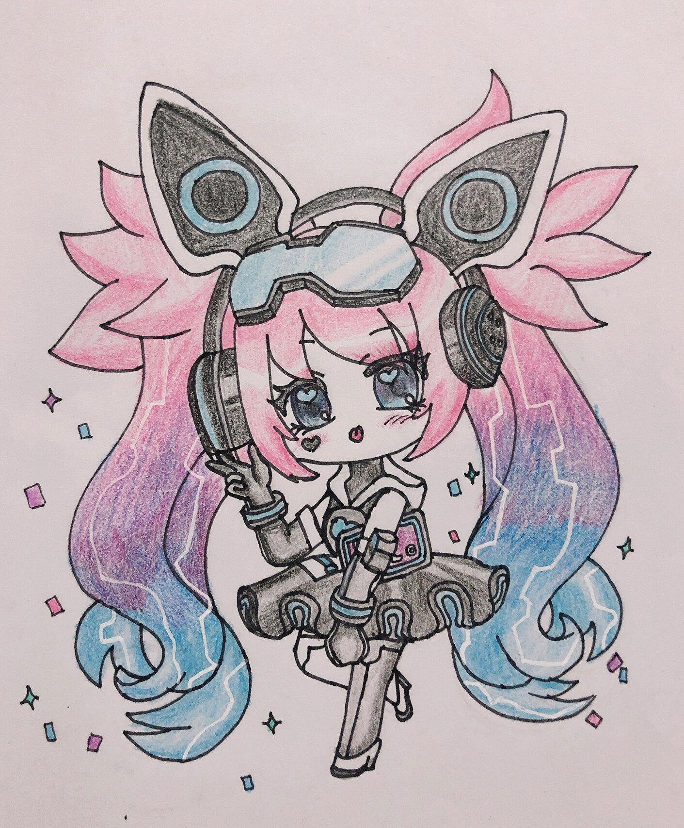 临摹| q版王者荣耀-安琪拉