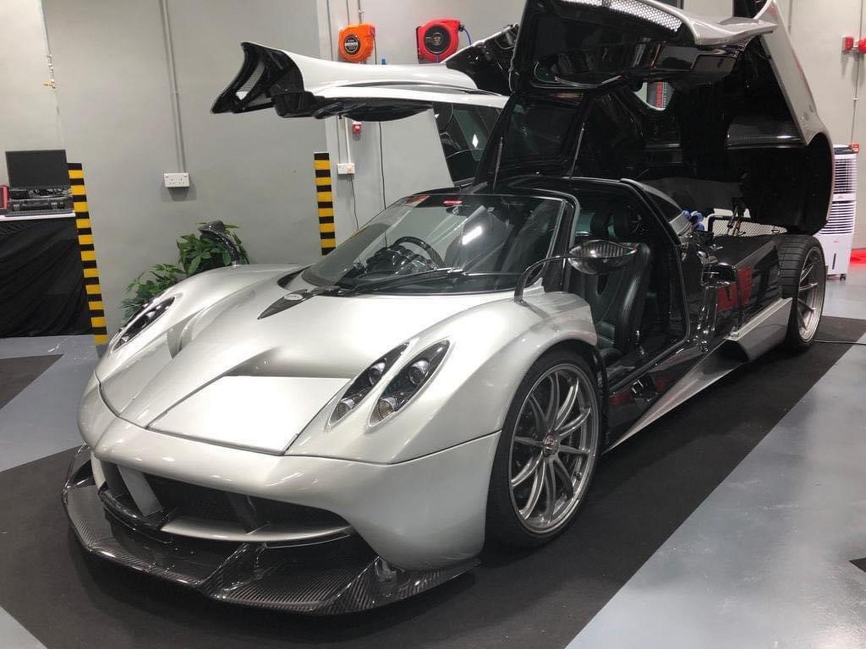 香港sps车房开业帕加尼创始人来啦