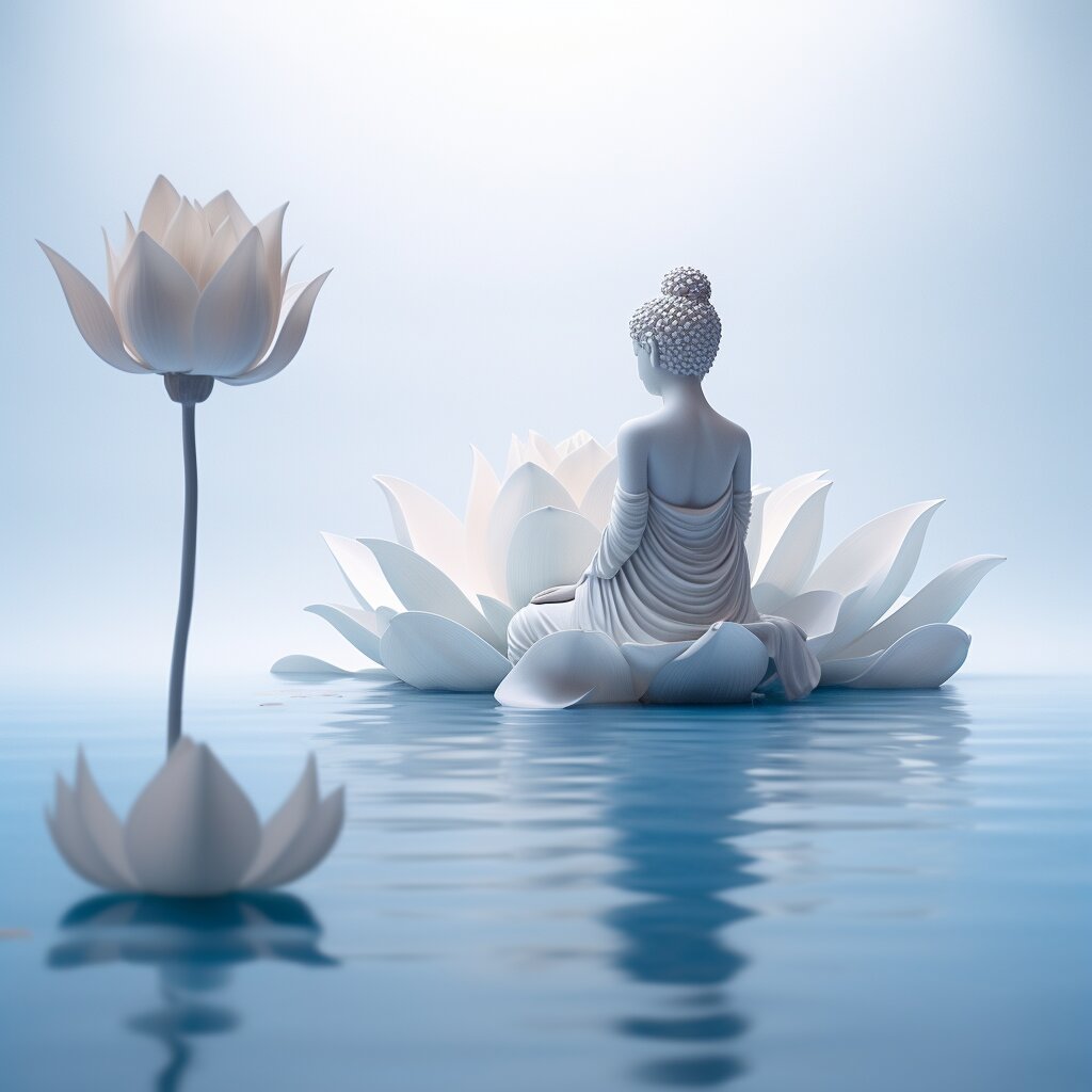 万法皆空般若觉,禅定悟道心自光