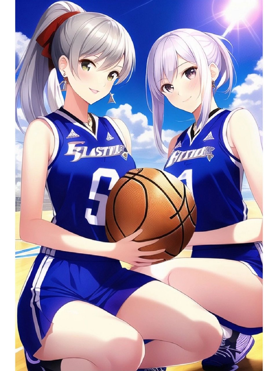 可爱的篮球美少女 今天分享给你一组篮球美少女,喜欢不?