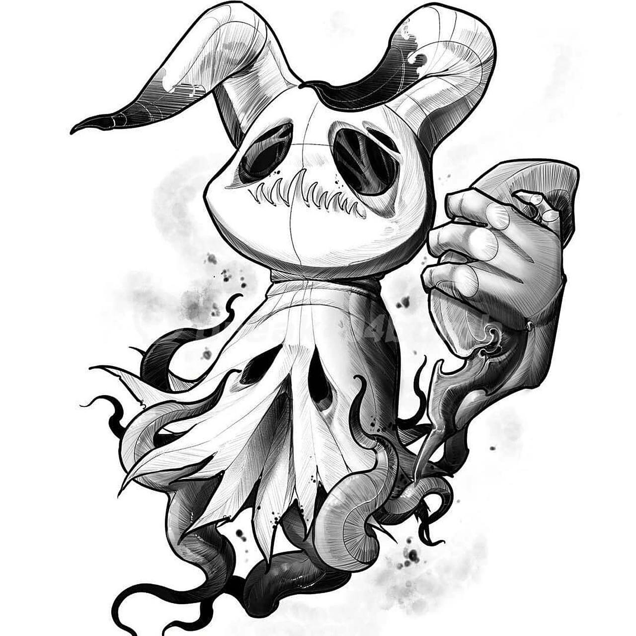 一组暗黑纹身手稿blackwork星际穿越 暗黑纹身 blackwork #纹身