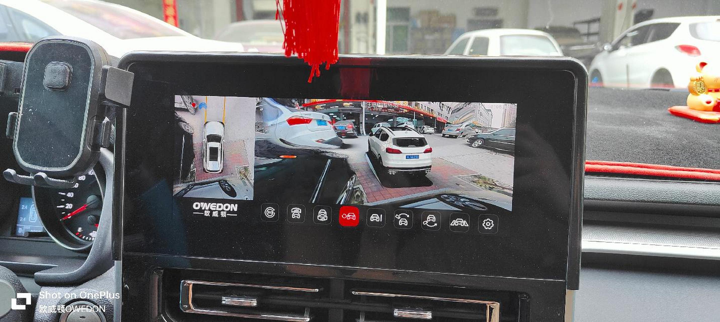 哈弗m6 plus 原车主机屏升级解码一体机360环视全景影像,前后镜头装原