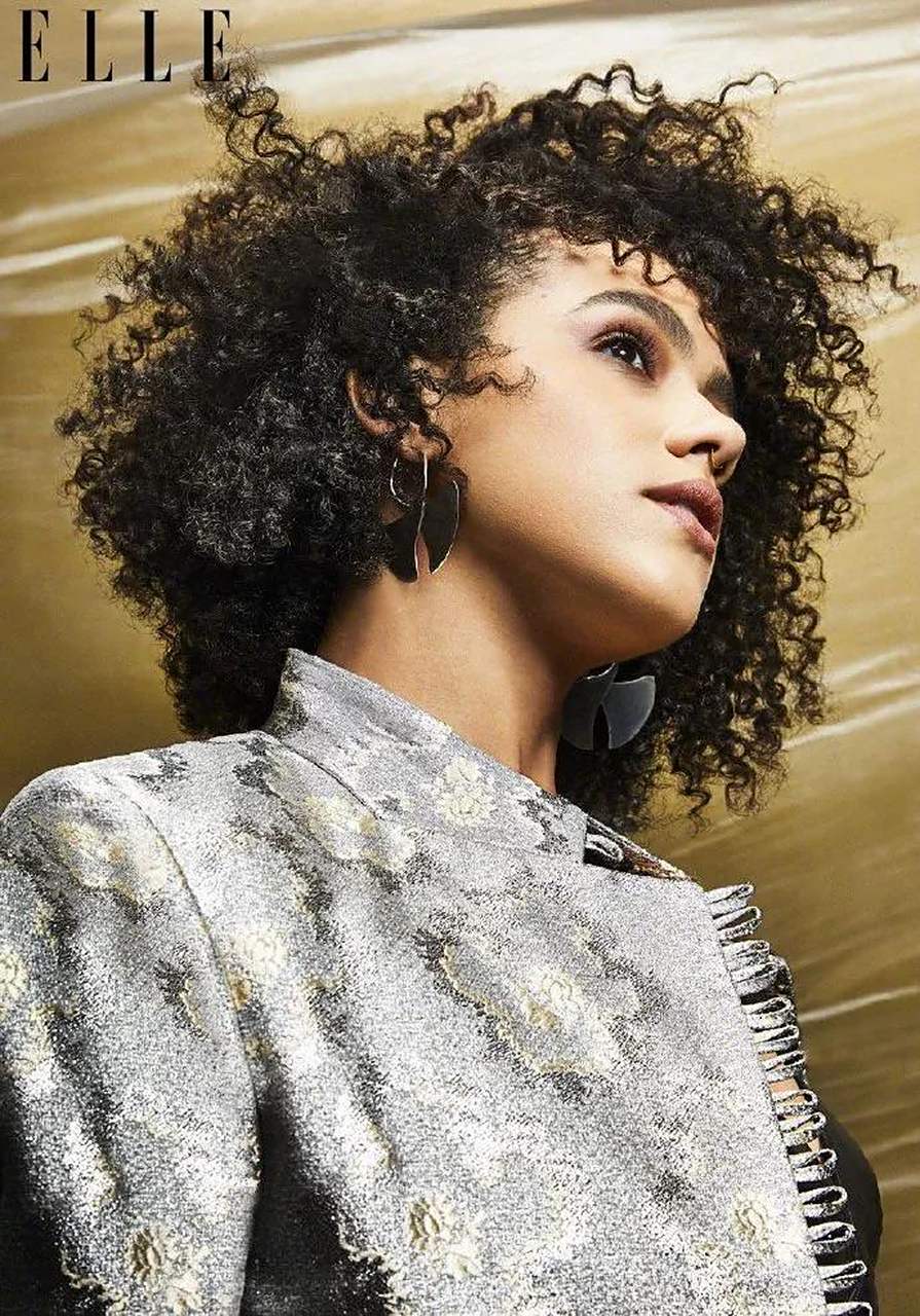 每日一美,今日娜塔莉·伊曼纽尔 权游里面颜值担当,有黑人血统.