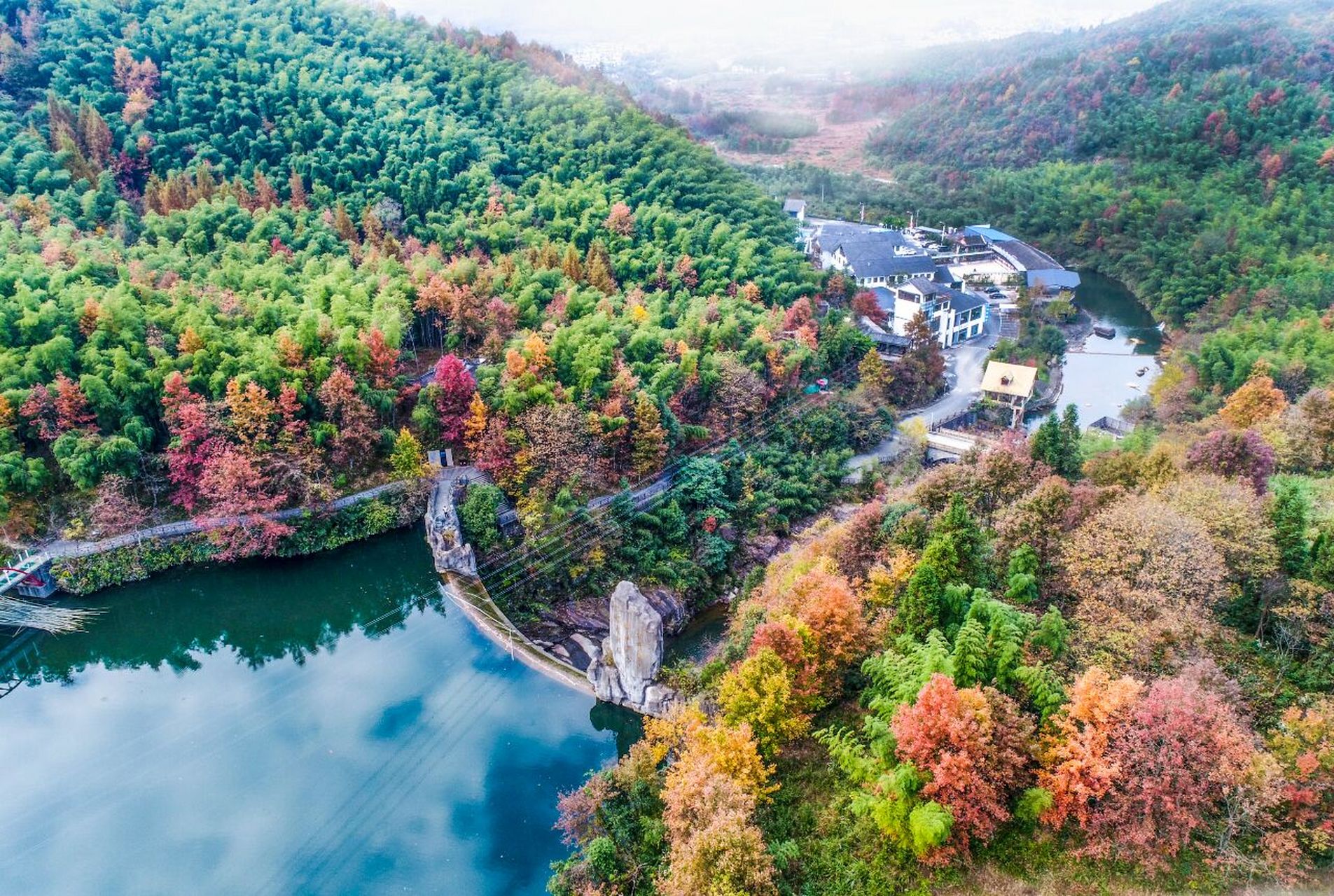 黄山芙蓉谷景区图片