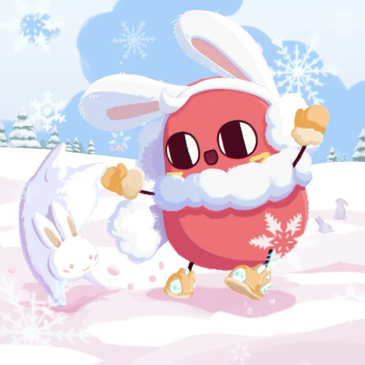 蛋仔派对|红小豆&李建勋头像(6) 再来一组两小只的头像,喜欢的直接