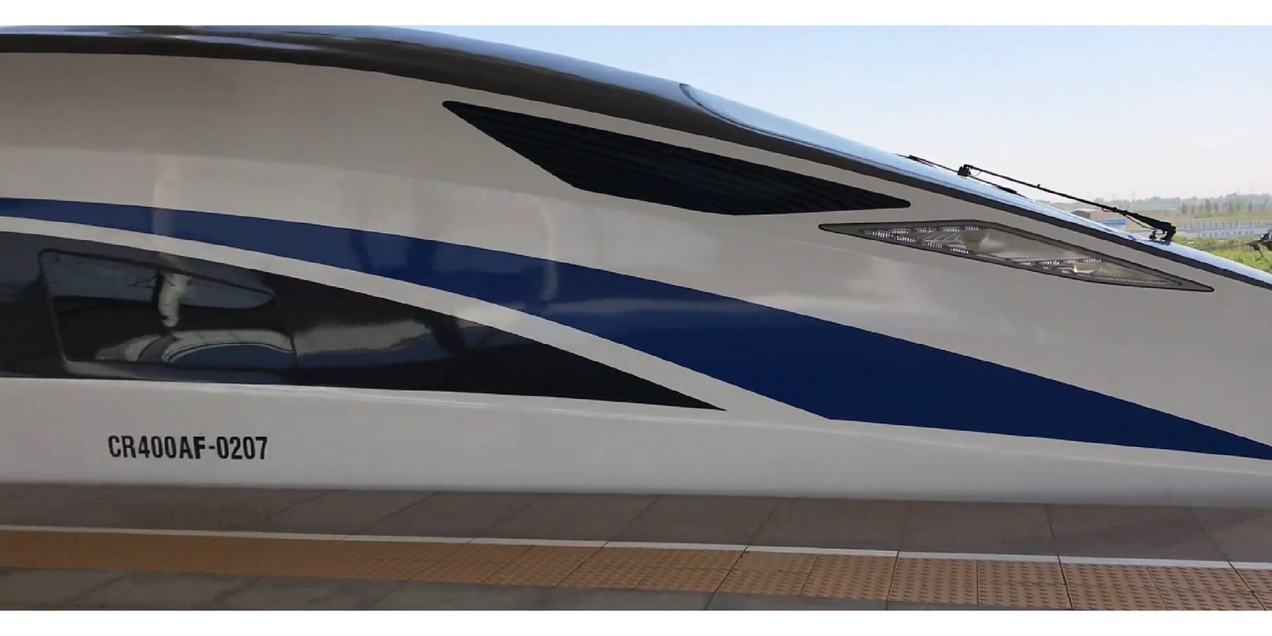 复兴号cr400af蓝神龙(蓝海豚)皮肤款 很多次出行我