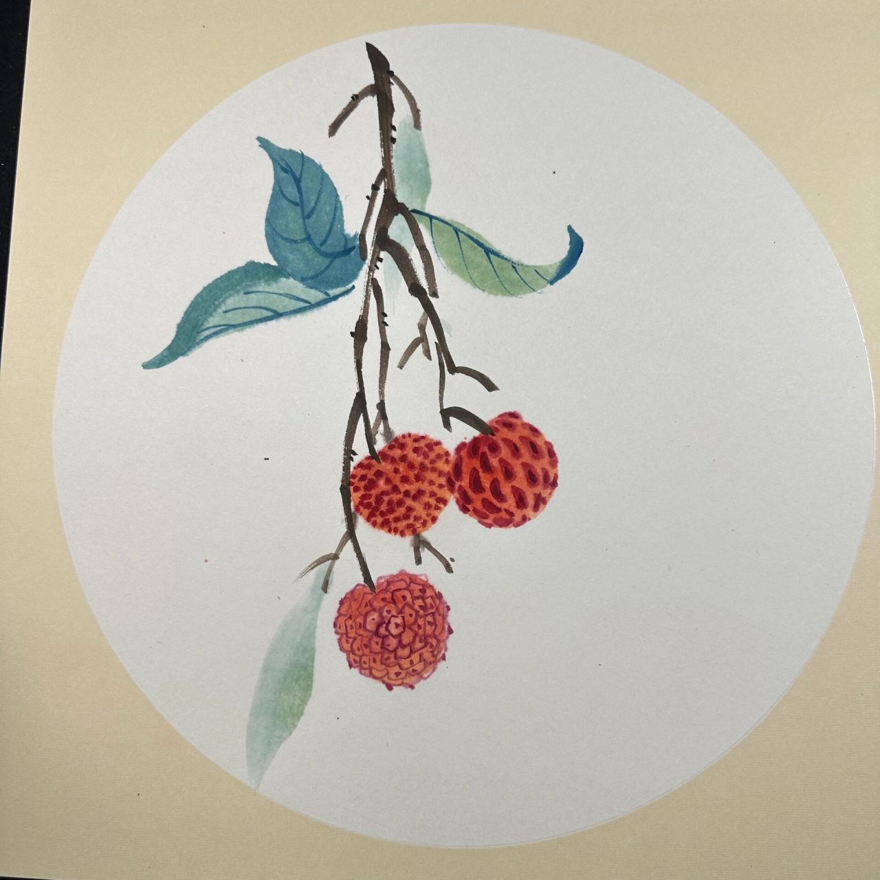 荔枝画法分解