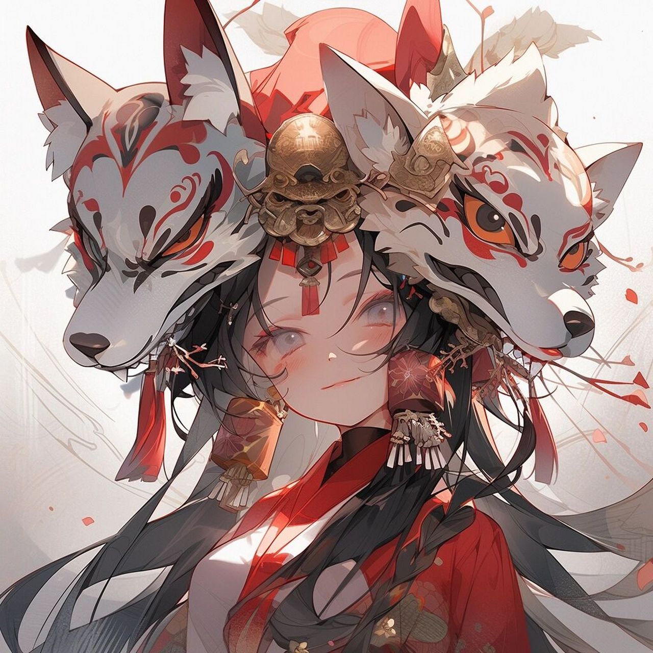 狐妖少女阴阳师风格系列头像更新 狐妖少女系列头像更新,其中杂糅了多